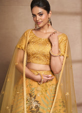 Exclusive Lehenga Choli in Yellow Colour